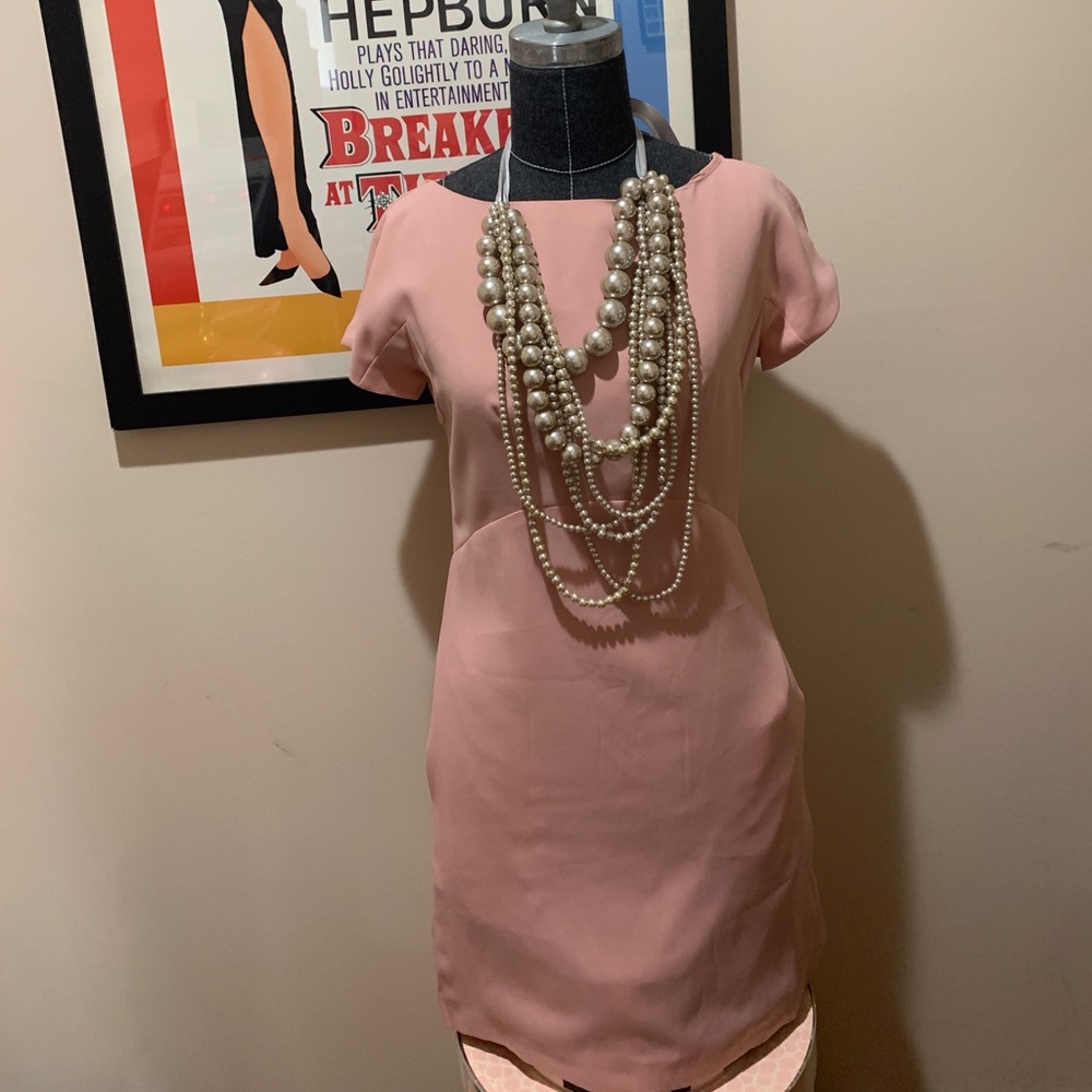 Victoria Beckham pink Dress with pockets size 4